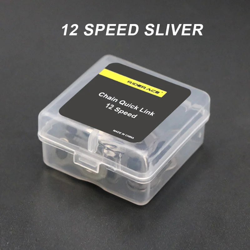 RIDERACE Kettenschloss / Quick Link (6–12-fach) - 5 Paar