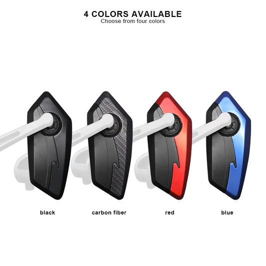 RIDERACE Fahrrad Rückspiegel – Weitwinkel & Reflektor