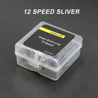 RIDERACE Kettenschloss / Quick Link (6–12-fach) - 5 Paar