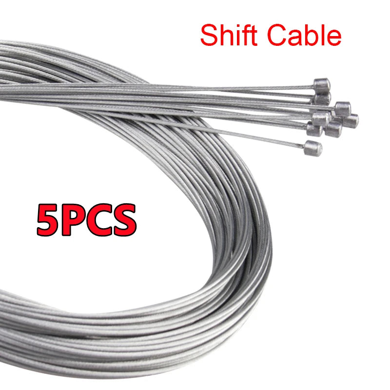 Bremszug oder Schaltzug 5 Stück - je 2 Meter -