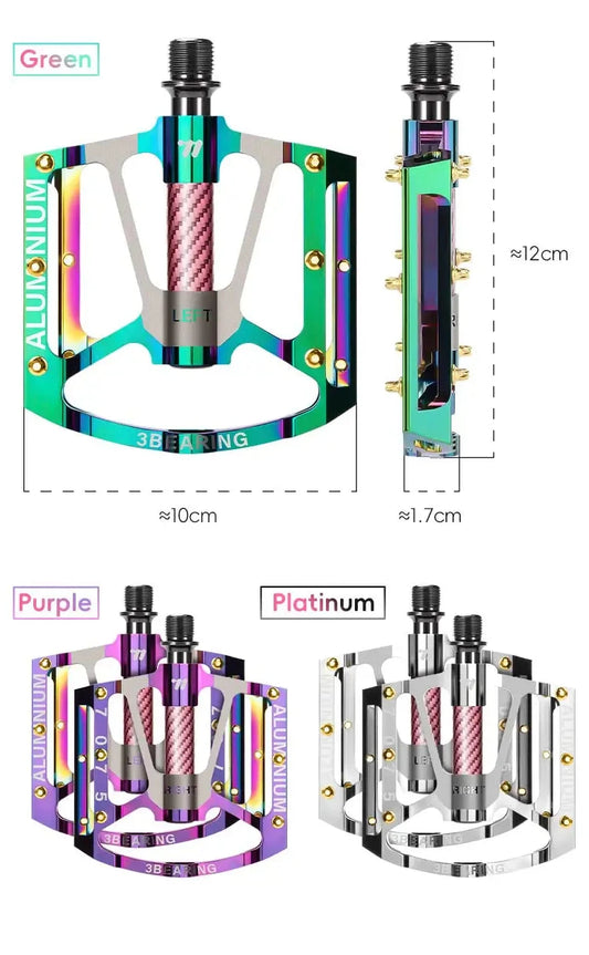 West Biking Ultralight Plattformpedale – Aluminium