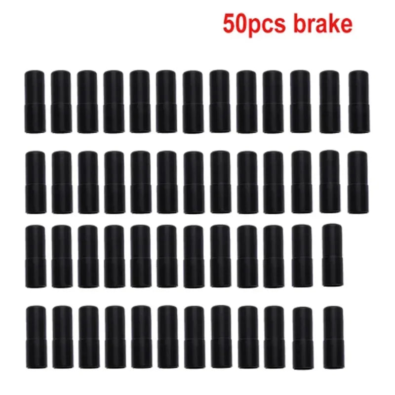 50× Endkappen für Brems- und Schaltaußenhüllen