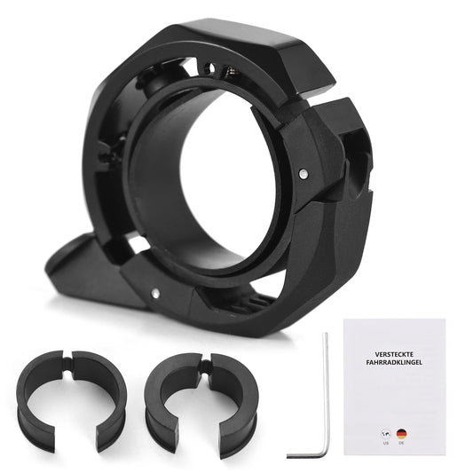 Q-Shape Aluminium Fahrradklingel | Loud 85–95 dB