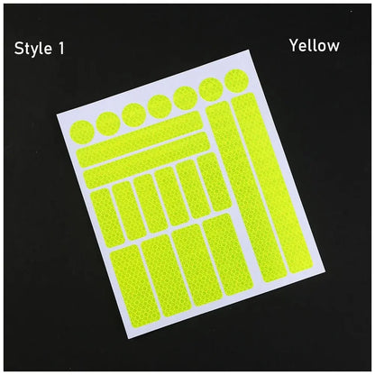 Reflektierende Fahrrad Sticker Set – Mehr Sichtbarkeit & Sicherheit