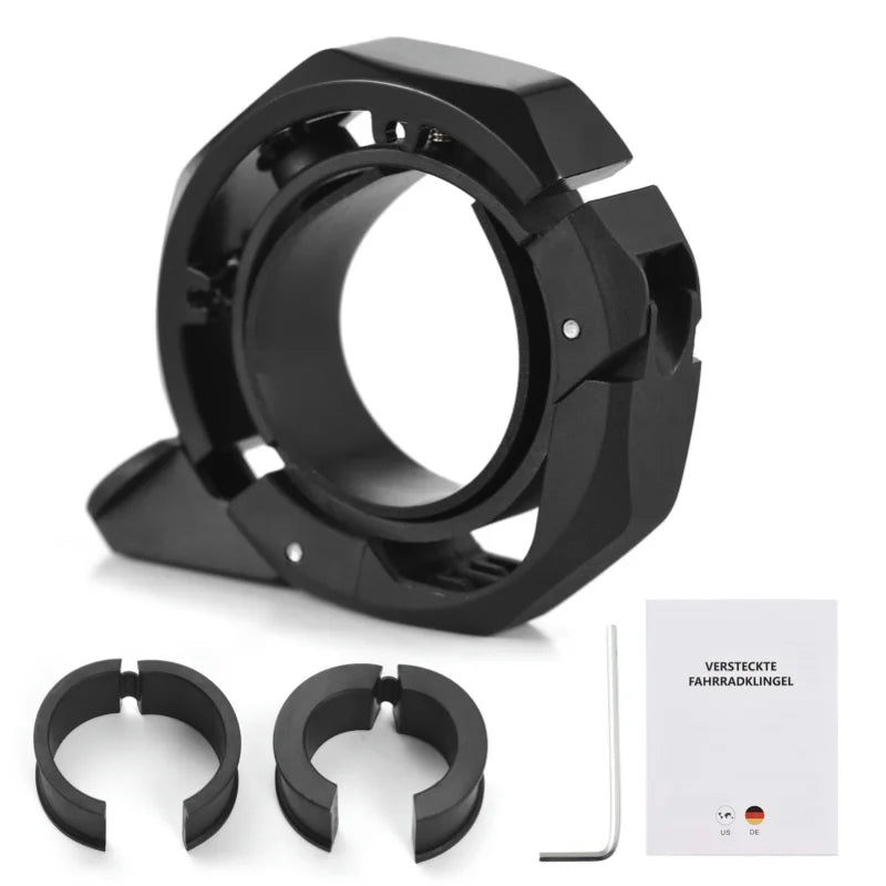 Q-Shape Aluminium Fahrradklingel | Loud 85–95 dB