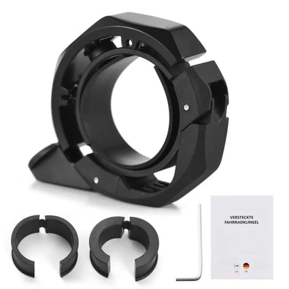 Q-Shape Aluminium Fahrradklingel | Loud 85–95 dB