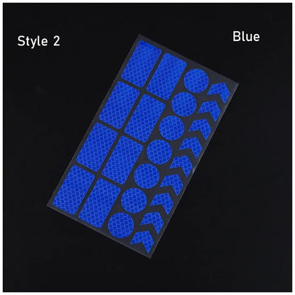 Reflektierende Fahrrad Sticker Set – Mehr Sichtbarkeit & Sicherheit