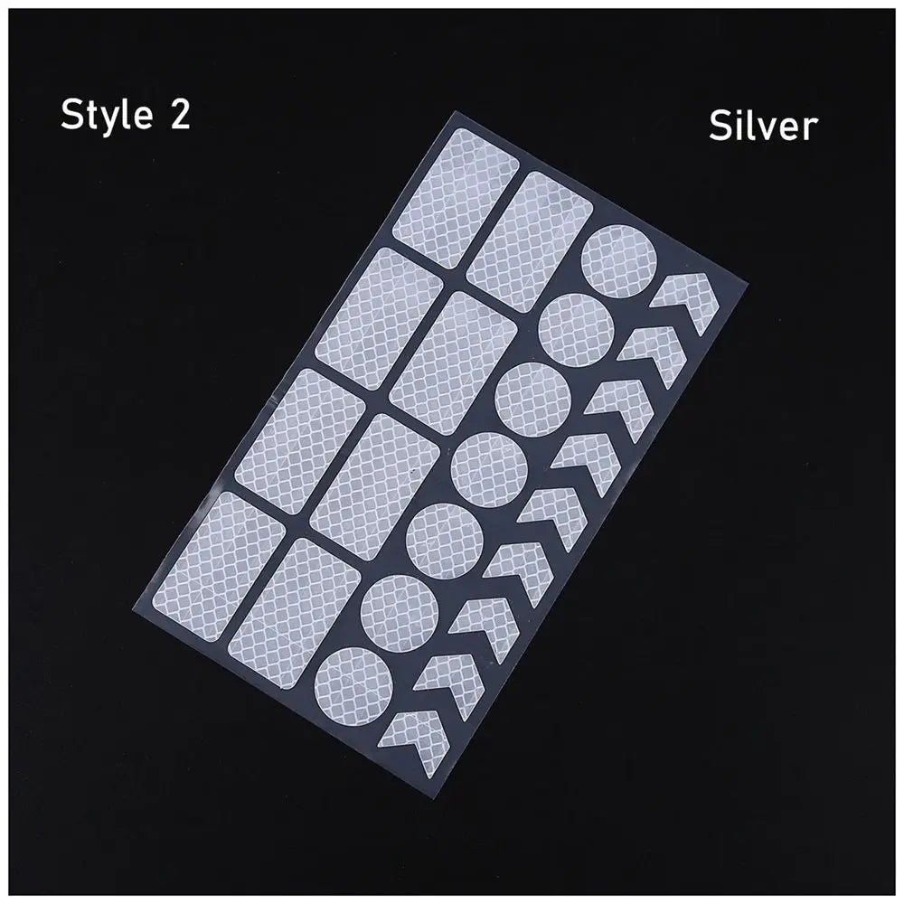 Reflektierende Fahrrad Sticker Set – Mehr Sichtbarkeit & Sicherheit