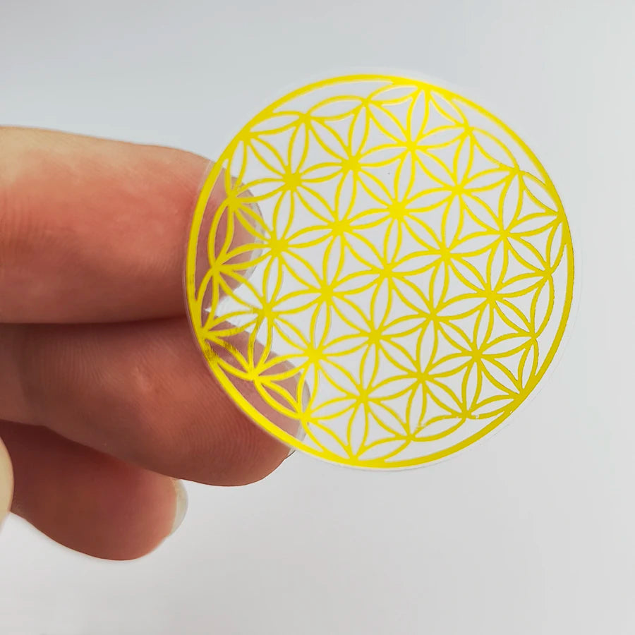 Blume des Lebens Fahrrad Sticker Set (100 Stück) – Rahmen & Helm Aufkleber