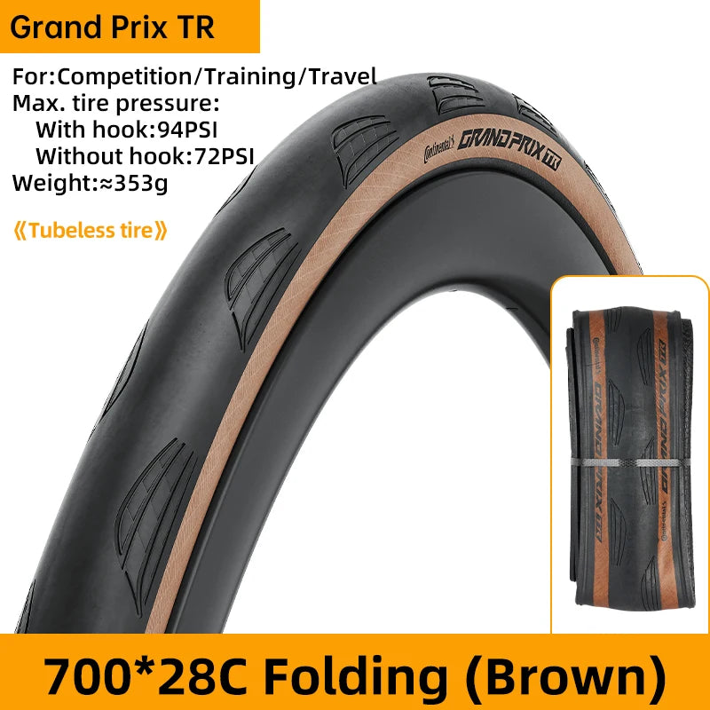 Continental Grand Prix TR Rennradreifen – Tubeless Ready