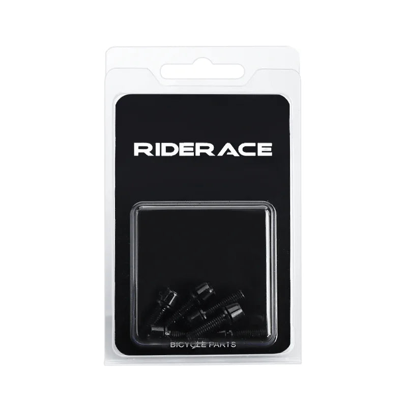 Farbige Vorbau-Schrauben M5 x 18 mm – riderace Edelstahl