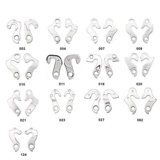 RIDERACE Schaltauge – Aluminiumlegierung, inkl. Bolzen