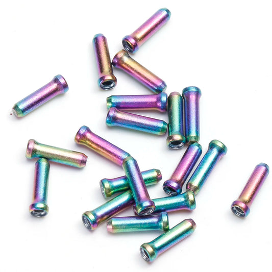 APWIKOGER Fahrrad Zugendkappen | Aluminium | 20 Stück