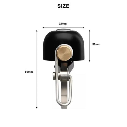 RIDERACE Fahrradklingel RR7047 | Retro-Design, klar & laut