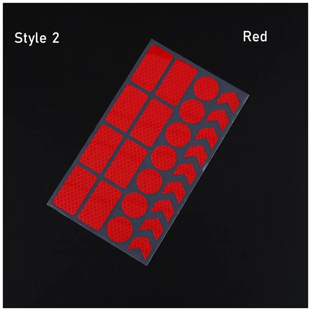 Reflektierende Fahrrad Sticker Set – Mehr Sichtbarkeit & Sicherheit