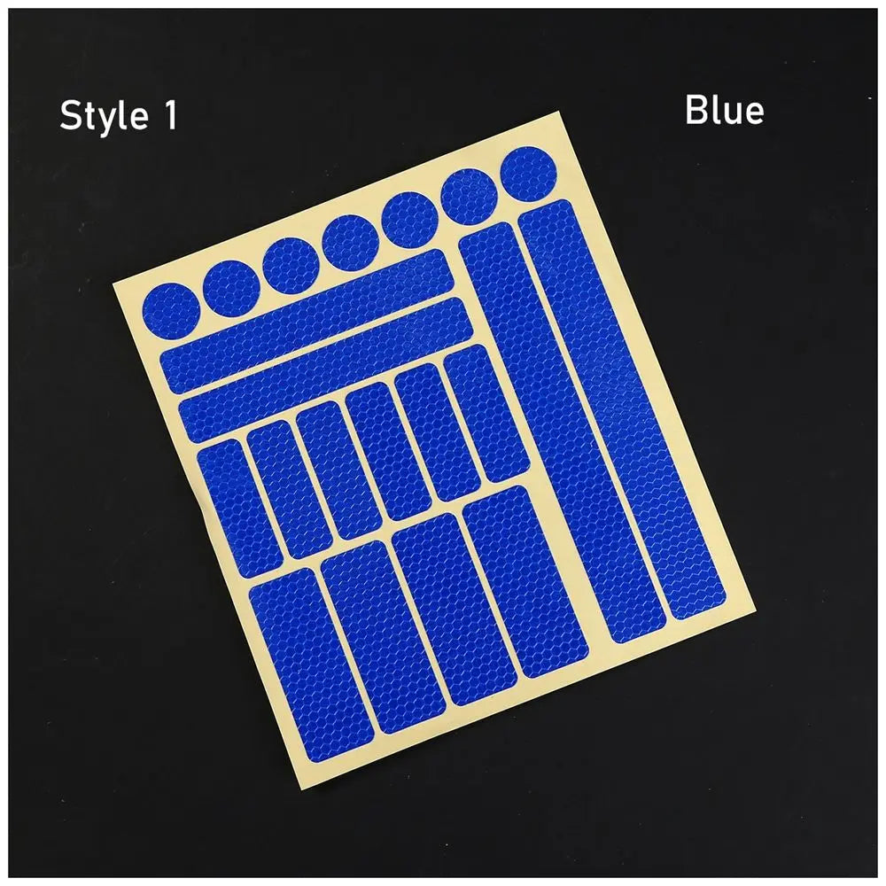 Reflektierende Fahrrad Sticker Set – Mehr Sichtbarkeit & Sicherheit