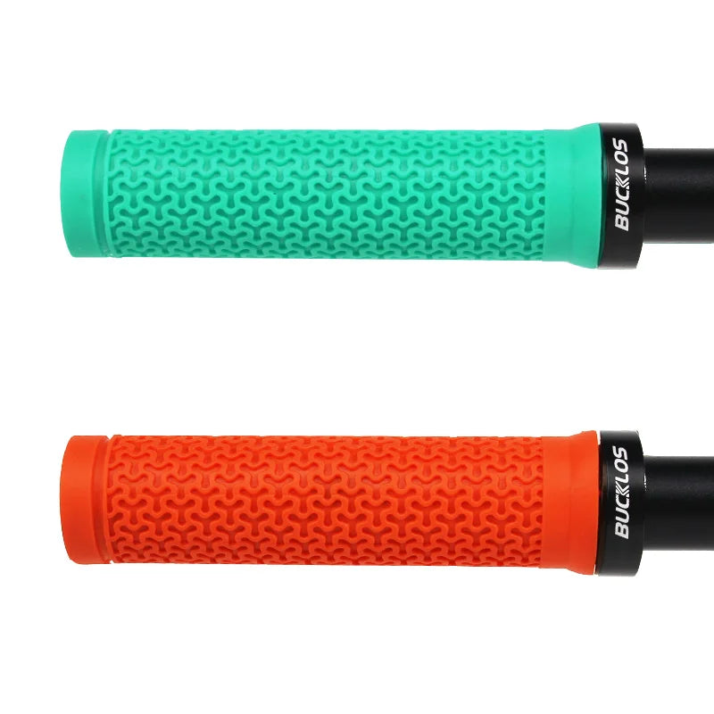 BUCKLOS Fahrradgriffe Lock-On Gummi Aluminium – Rutschfest & Stoßdämpfend
