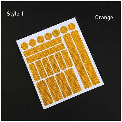 Reflektierende Fahrrad Sticker Set – Mehr Sichtbarkeit & Sicherheit