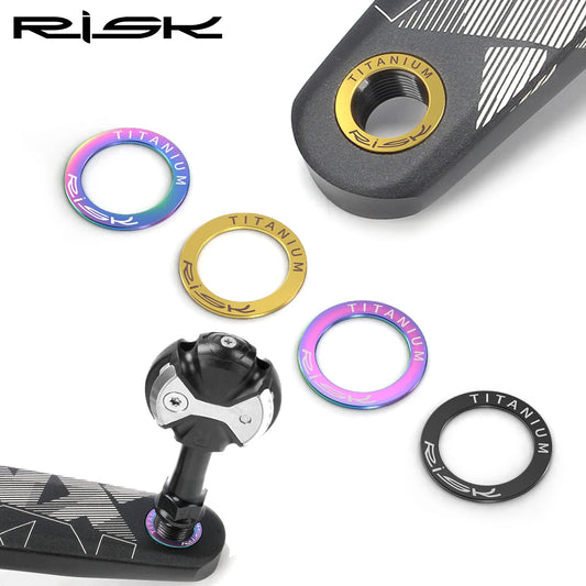 Titan-Pedalunterlegscheiben fürs Fahrrad – RISK Pedal Washer Set