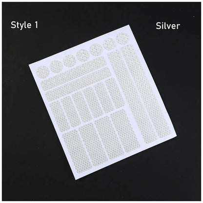 Reflektierende Fahrrad Sticker Set – Mehr Sichtbarkeit & Sicherheit