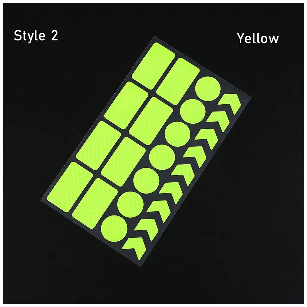 Reflektierende Fahrrad Sticker Set – Mehr Sichtbarkeit & Sicherheit