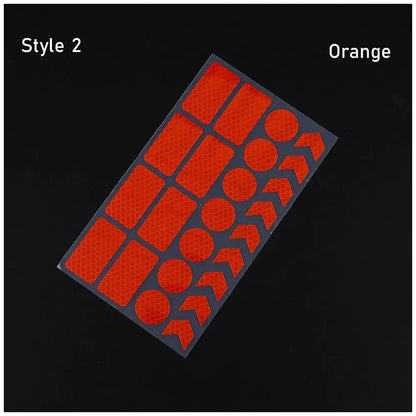 Reflektierende Fahrrad Sticker Set – Mehr Sichtbarkeit & Sicherheit