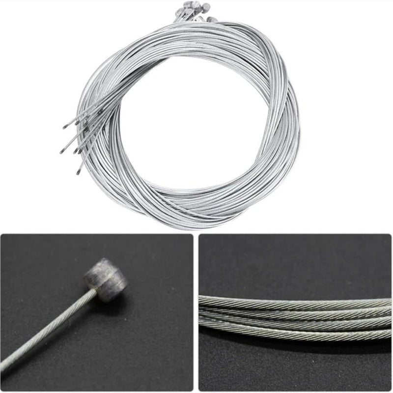 Bremszug oder Schaltzug 5 Stück - je 2 Meter -